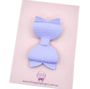 Annabelle Bow Hair Clip - Lavender