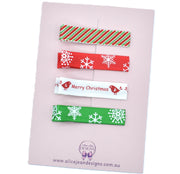 Christmas Fringe Clip Set