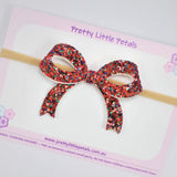 Willow Bow Headband - Christmas Sparkle